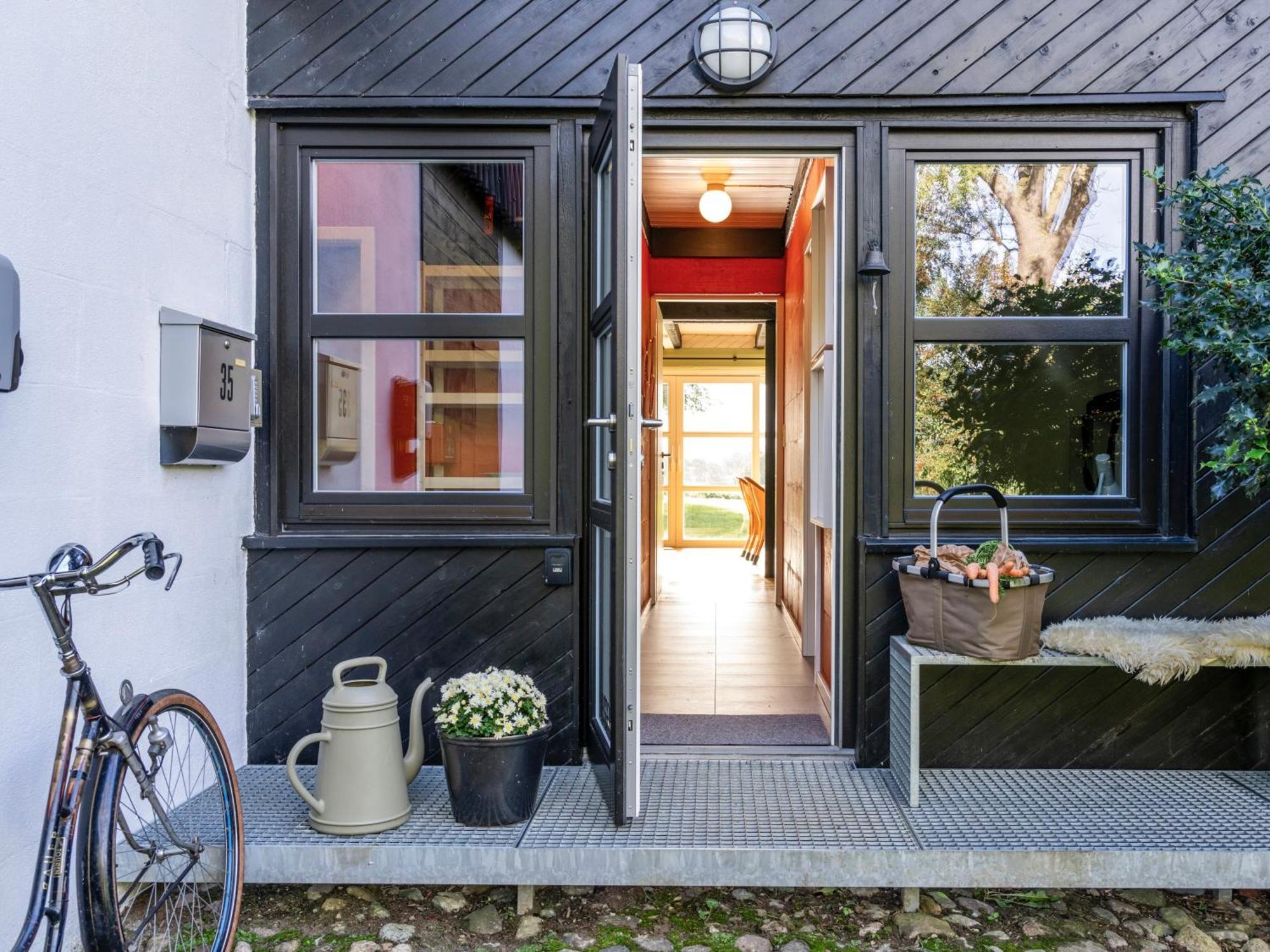 Ferienhaus Hyggeby - Architektenhaus Mit Schlei Blick Ulsnis Bagian luar foto